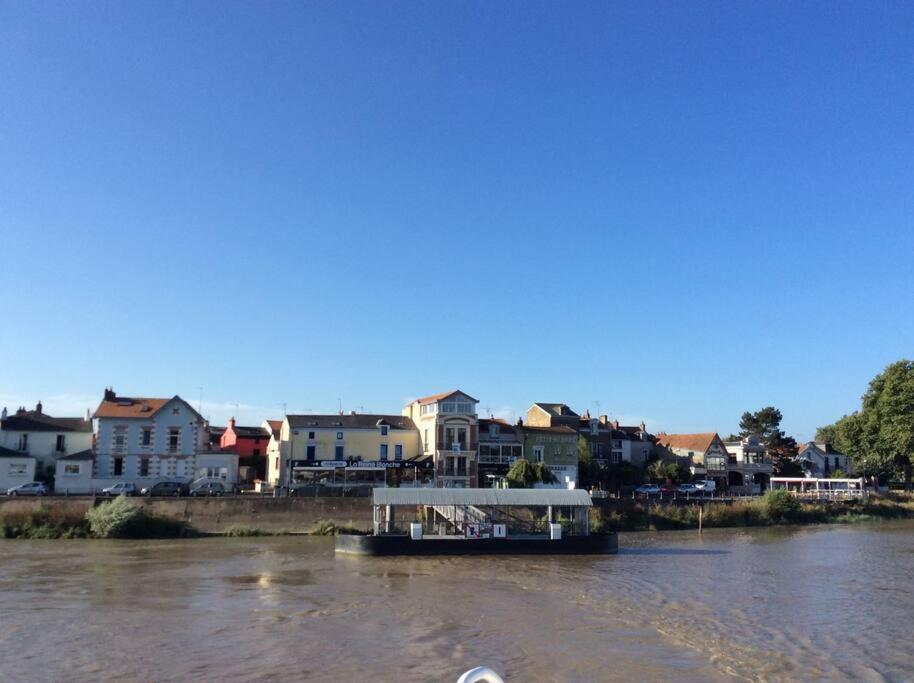 Trentemoult : Charmante Grande Maison Avec Vue Sur Loire 105 M2 雷泽 外观 照片